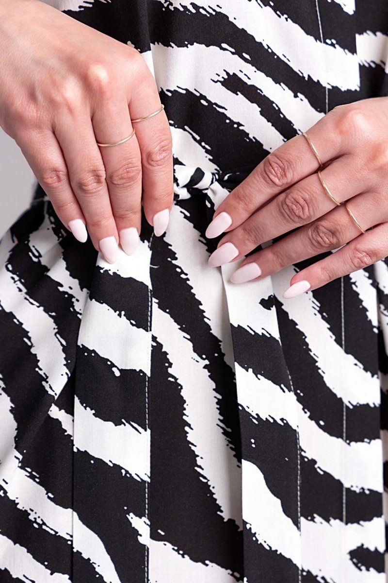 Shirt dress με print Vero Moda 10302043 - Zebra - thefashionproject.gr - VERO MODA