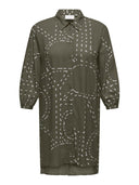 Shirt dress plus size Carmakoma 15316067 - Λαδί - thefashionproject.gr - CARMAKOMA