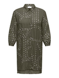 Shirt dress plus size Carmakoma 15316067 - Λαδί - thefashionproject.gr - CARMAKOMA
