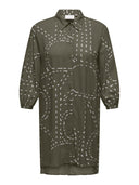 Shirt dress plus size Carmakoma 15316067 - Λαδί - thefashionproject.gr - CARMAKOMA