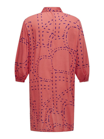 Shirt dress plus size Carmakoma 15316067 - Πορτοκαλί - thefashionproject.gr - CARMAKOMA