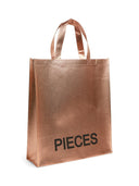 Shopper bag σε μεταλλικά χρώματα PIECES 17151837 - Μπρονζέ - thefashionproject.gr - PIECES