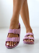 Slides με ανατομικό πάτο Plakton 760010 - Λιλά - thefashionproject.gr - Plakton