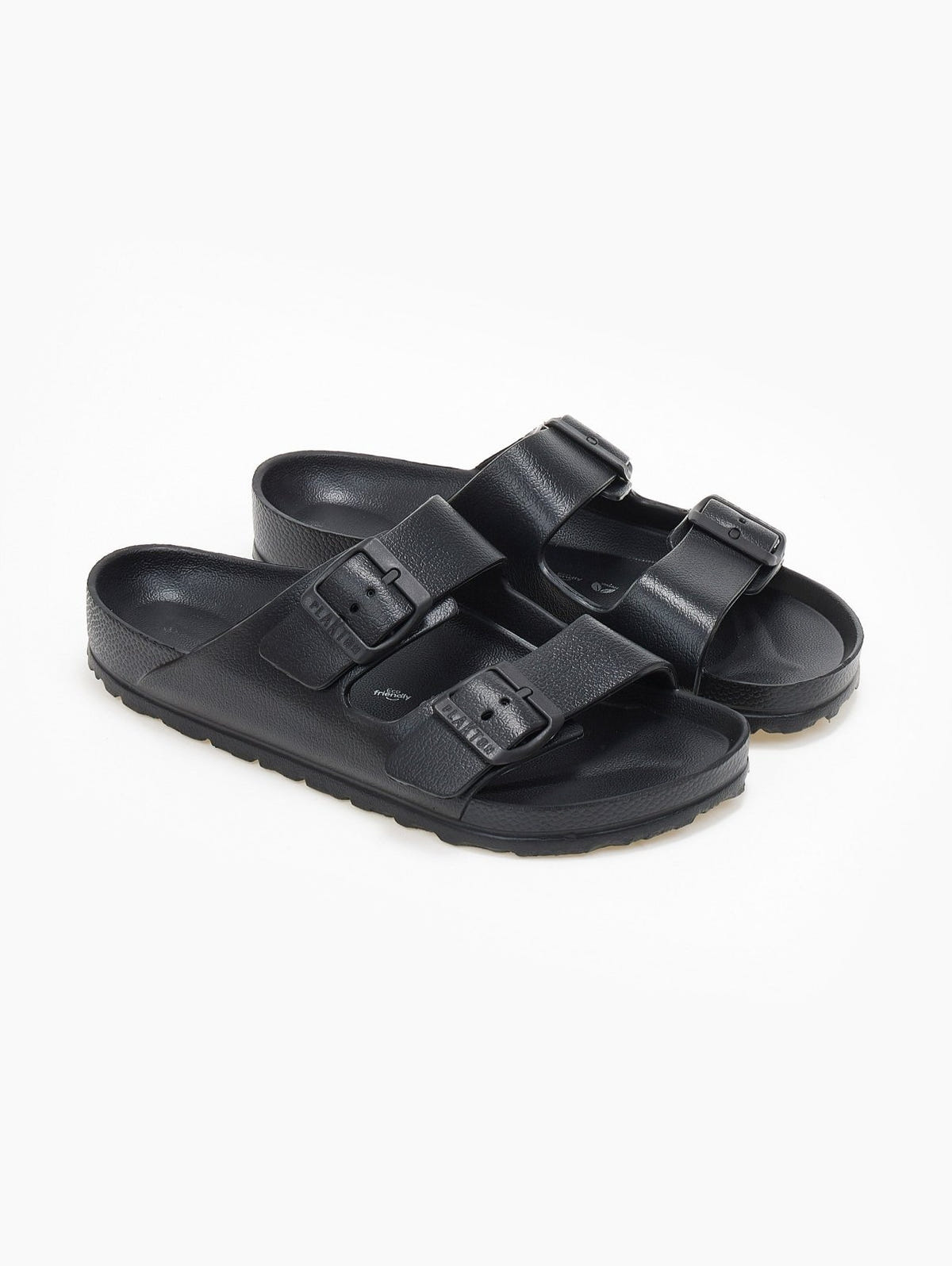 Slides με ανατομικό πάτο Plakton 760010 - Μαύρο - thefashionproject.gr - Plakton