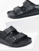 Slides με ανατομικό πάτο Plakton 760010 - Μαύρο - thefashionproject.gr - Plakton