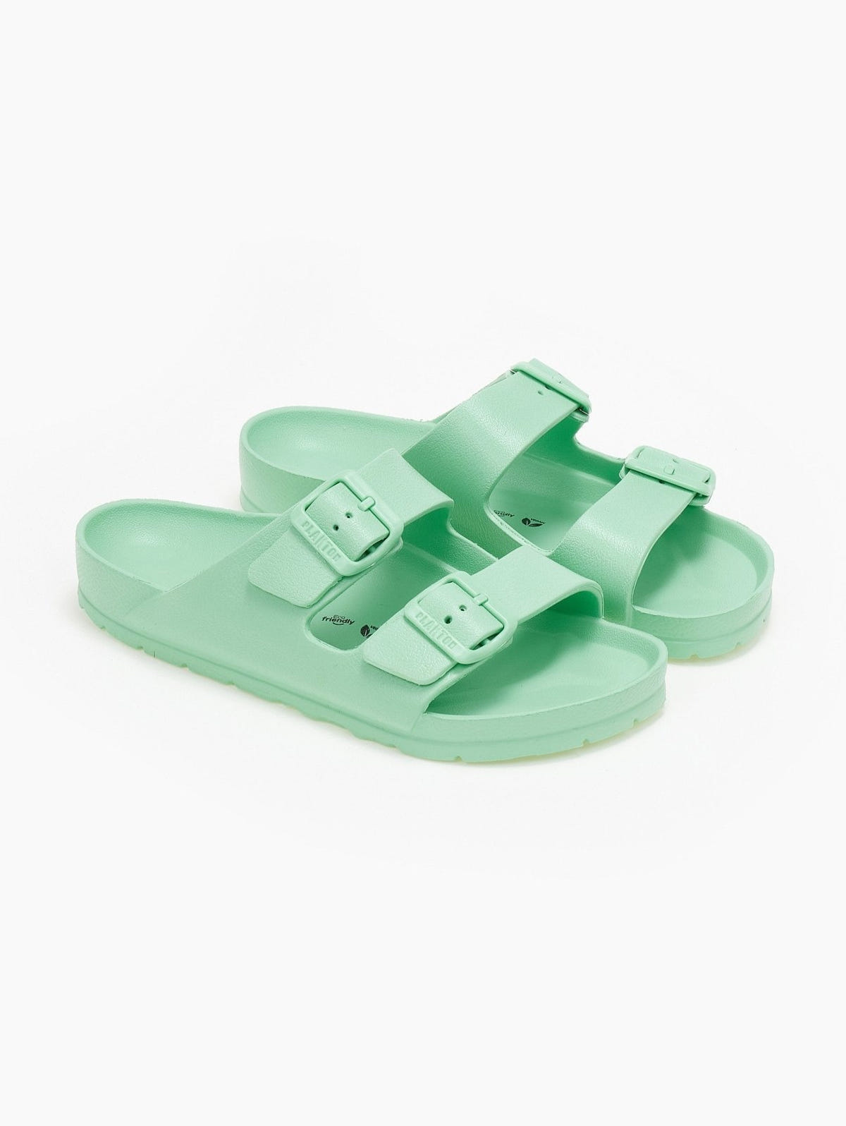 Slides με ανατομικό πάτο Plakton 760010 - Μέντα - thefashionproject.gr - Plakton