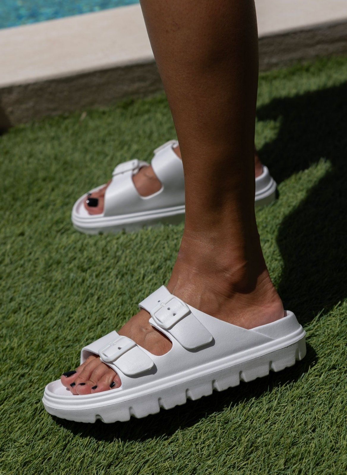 Slides με ανατομικό πάτο Xti 142550 - Λευκό - thefashionproject.gr - Xti Footwear