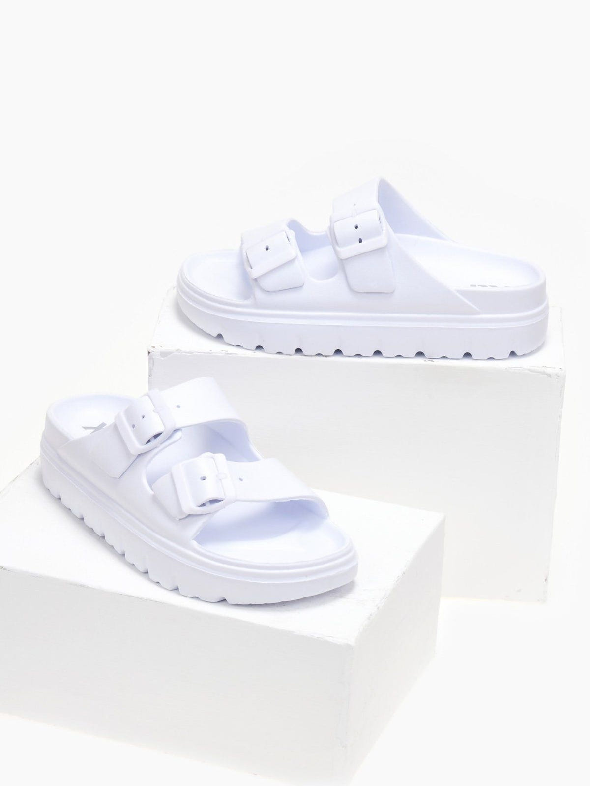 Slides με ανατομικό πάτο Xti 142550 - Λευκό - thefashionproject.gr - Xti Footwear