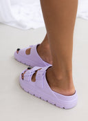 Slides με ανατομικό πάτο Xti 142550 - Λιλά - thefashionproject.gr - Xti Footwear