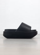 Slides με φαρδιά φάσα - Μαύρο - thefashionproject.gr - The Fashion Project