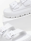 Slides με φάσες - Λευκό - thefashionproject.gr - Jelly Vitamin