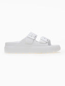 Slides με φάσες - Λευκό - thefashionproject.gr - Jelly Vitamin
