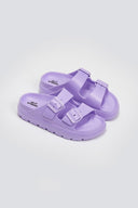 Slides με φάσες - Λιλά - thefashionproject.gr - Jelly Vitamin