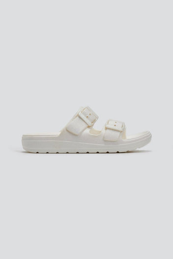Slides με glitter ERYNN - Λευκό - thefashionproject.gr - ERYNN