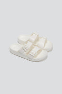Slides με glitter ERYNN - Λευκό - thefashionproject.gr - ERYNN