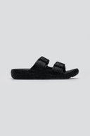 Slides με glitter ERYNN - Μαύρο - thefashionproject.gr - ERYNN