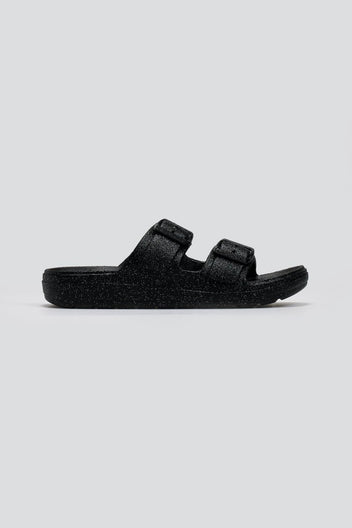 Slides με glitter ERYNN - Μαύρο - thefashionproject.gr - ERYNN