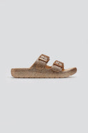 Slides με glitter ERYNN - Χαλκός - thefashionproject.gr - ERYNN