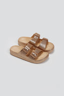 Slides με glitter ERYNN - Χαλκός - thefashionproject.gr - ERYNN