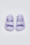 Slides με τοκάδες στο ίδιο χρώμα - Λιλά - thefashionproject.gr - Hellobland