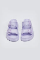 Slides με τοκάδες στο ίδιο χρώμα - Λιλά - thefashionproject.gr - Hellobland