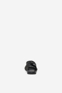 ONLY - Slingback Ballet Flats Woven Design - Black Raffia