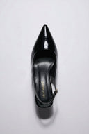 Ideal shoes - Slingback Pumps - Black Patent