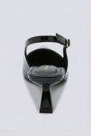 Ideal shoes - Slingback Pumps - Black Patent