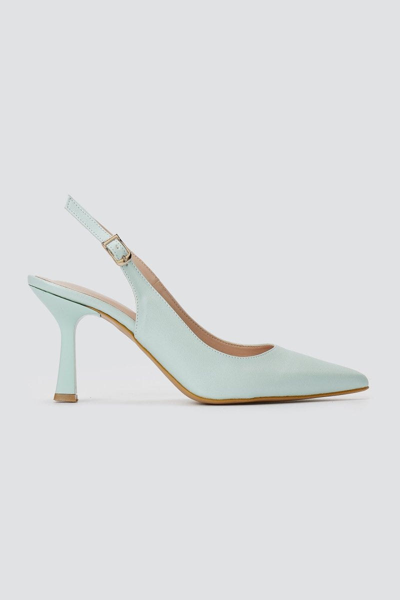 TFP - Slingback Pumps - Green