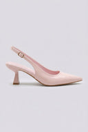 Ideal shoes - Slingback Pumps - Light Pink Patent