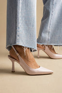 TFP - Slingback Pumps - Pink Matte