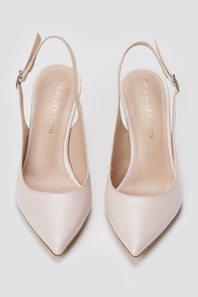TFP - Slingback Pumps - Pink Matte