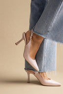 TFP - Slingback Pumps - Pink Matte