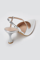 TFP - Slingback Pumps - Silver Glitter