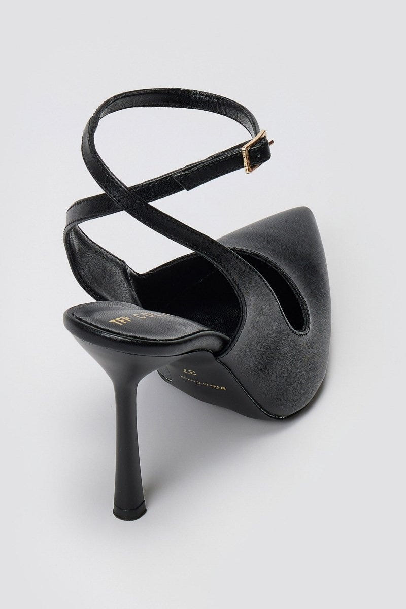 TFP - Slingback Pumps - Black Matte