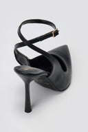 Slingback Pumps TFP - Black Matte - thefashionproject.gr - TFP