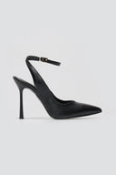 Slingback Pumps TFP - Black Matte - thefashionproject.gr - TFP