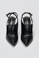 Slingback Pumps TFP - Black Matte - thefashionproject.gr - TFP