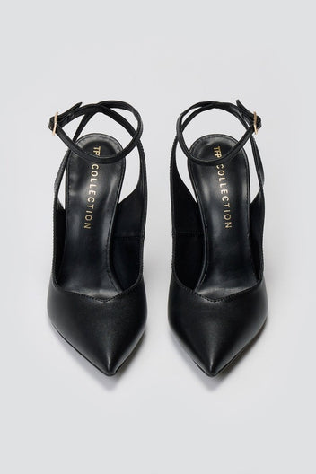 TFP - Slingback Pumps - Black Matte
