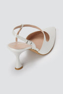 TFP - Slingback Pumps - White Pearl