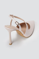 TFP - Slingback Stiletto Pumps - Pink Matte