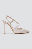 TFP - Slingback Stiletto Pumps - Pink Matte