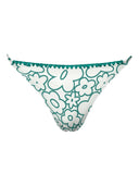 Σλιπ μπικίνι με λουλούδια Vero Moda 10303544 - Petrol - thefashionproject.gr - VERO MODA
