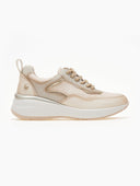 Sneakers chunky με κορδόνια Xti 143195 - Μπεζ - thefashionproject.gr - Xti Footwear