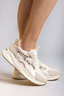 Sneakers chunky με print ERYNN - Μπεζ - thefashionproject.gr - ERYNN