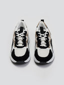Sneakers chunky με print ERYNN - Μπεζ/Μαύρο - thefashionproject.gr - ERYNN