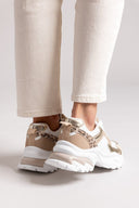 Sneakers chunky σε συνδυασμούς υλικών ERYNN - Λευκό - thefashionproject.gr - ERYNN