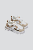 Sneakers chunky σε συνδυασμούς υλικών ERYNN - Λευκό - thefashionproject.gr - ERYNN
