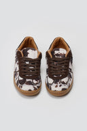 Sneakers CORINA Animal Print - Brown Cow Pony - thefashionproject.gr - CORINA