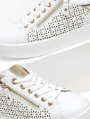 Sneakers flatforms με φερμουάρ Xti 142229 - Λευκό - thefashionproject.gr - Xti Footwear